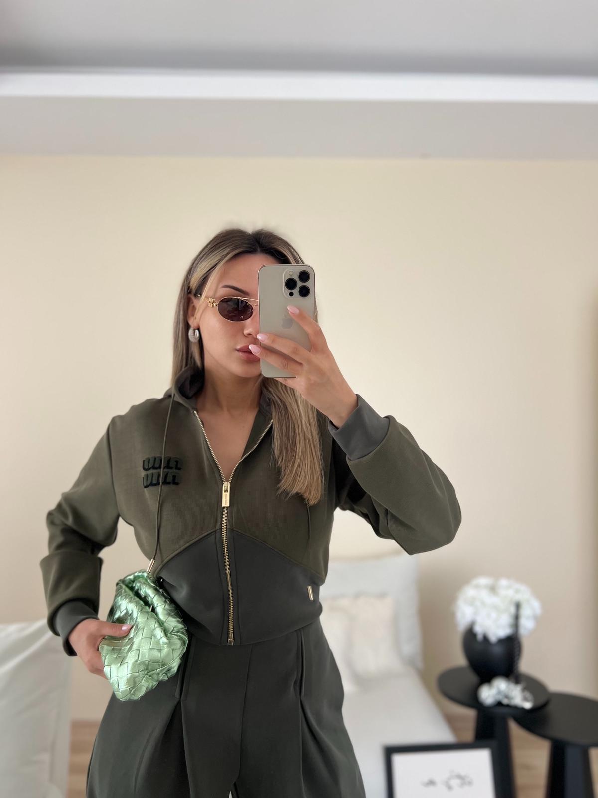 PREMIUM MODAL KABARTMA BASKILI TAKIM-YEŞIL