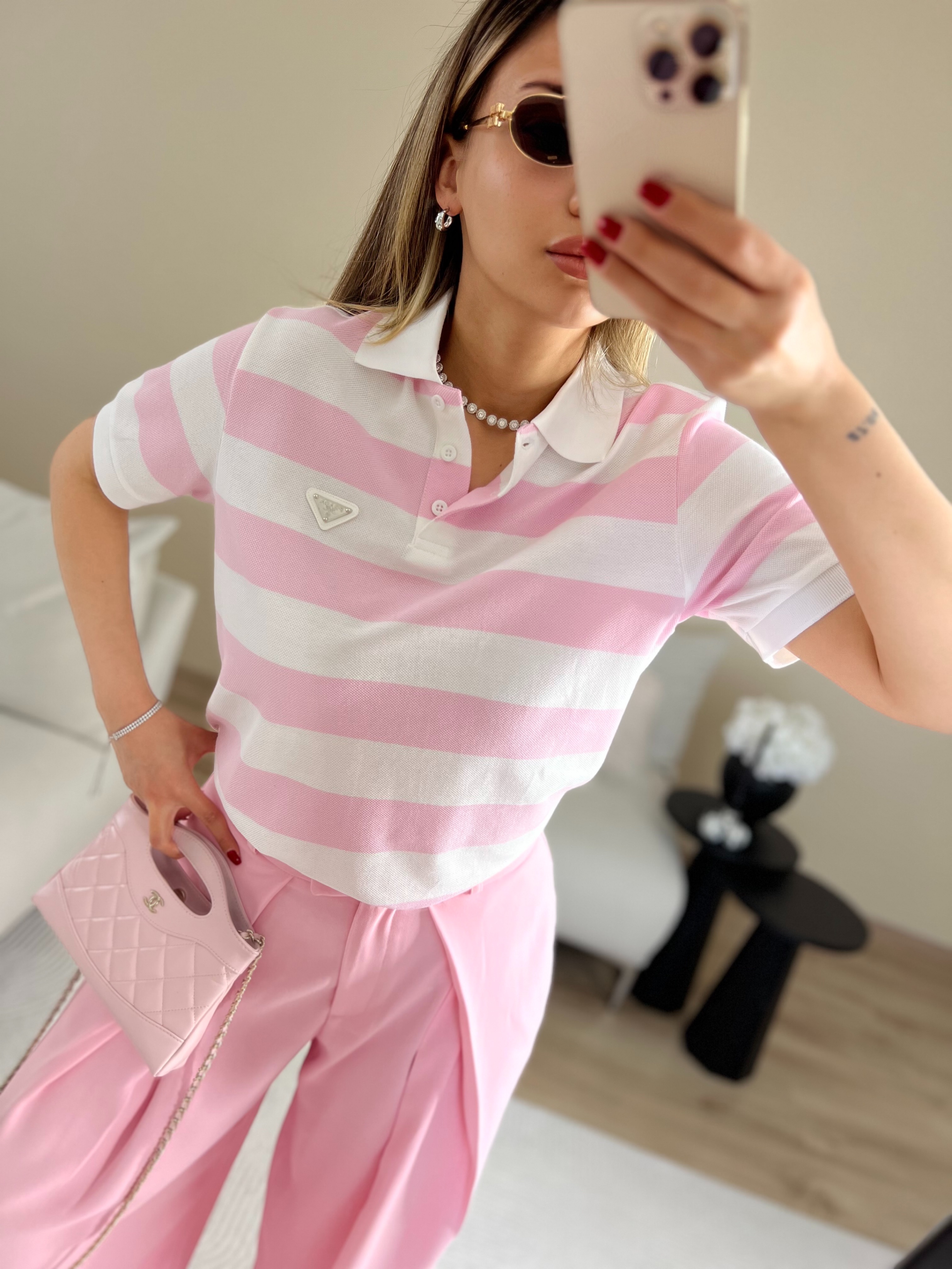 PREMIUM PEMBE BLUZ - PEMBE